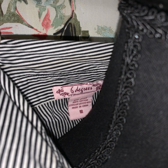 Striped Short Sleeve Button Down - Picture 6 of 6